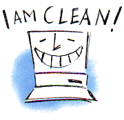 I'am clean!